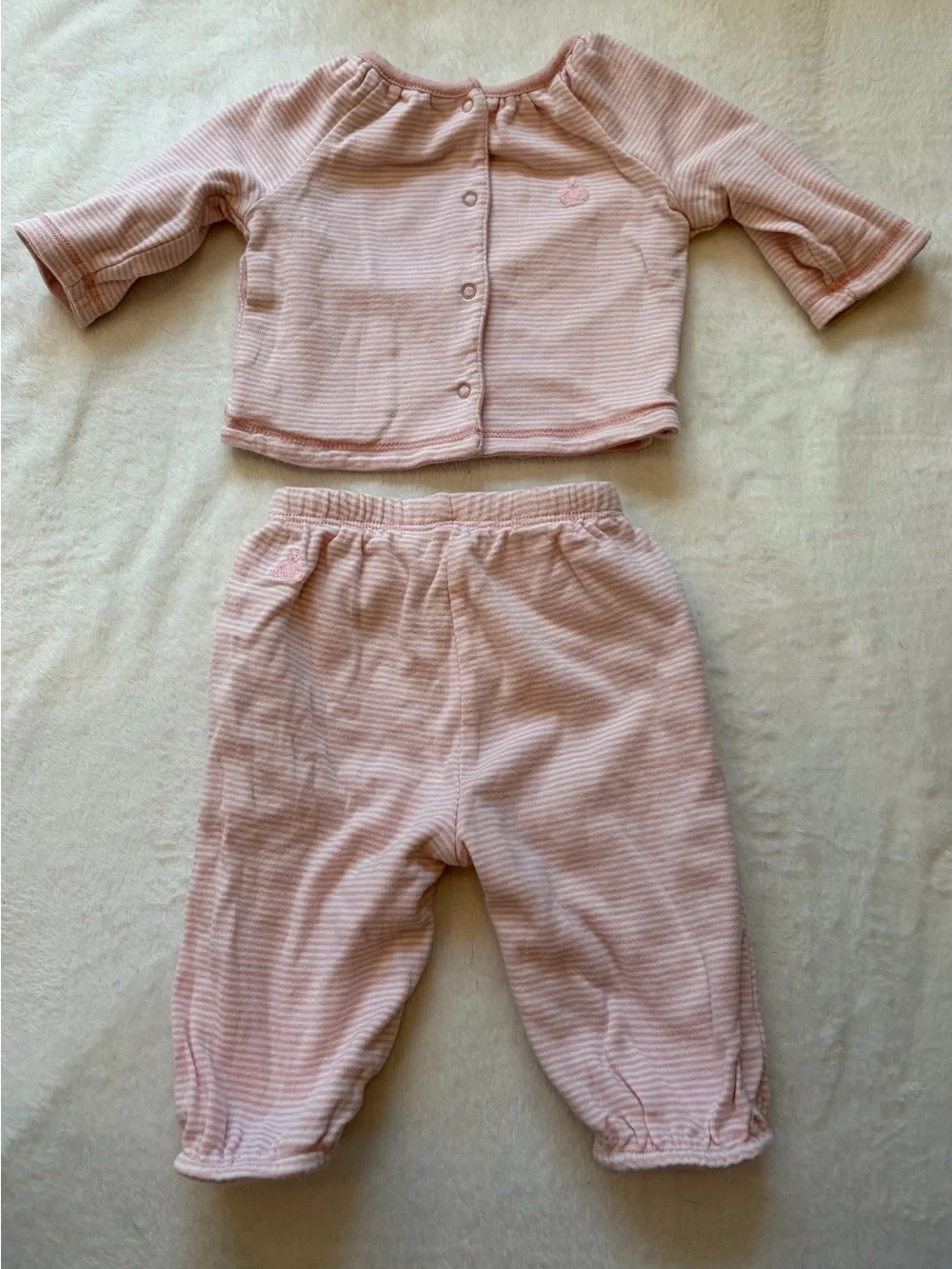 Baby Gap Soft Pink Kids reversible Set - Cozy Two-Piece
